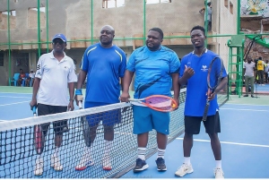Nana Owiredu Wadie I commissions Sports Complex