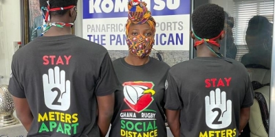 Ghana Rugby supports social distancing on elections day to fight Covid-19