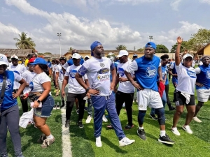 Sam Johnson Hails Henry Owoo For Establishing Annual Cartel Charity Health Walk