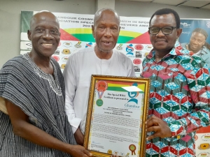 Let&rsquo;s Take Ghana Netball To The Next Level - Rev. Nikoi At 2023 WISA Awards