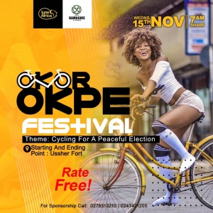 All Set For &lsquo;Okor Okpe&rsquo; Bicycle Festival On Sunday Nov. 15