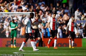 Mohammed Salisu and Kamaldeen Sulemana suffer relegation with Southampton