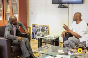 Herbert Mensah Visits NSA Boss