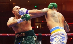 Oleksandr Usyk beats Tyson Fury to win multiple titles