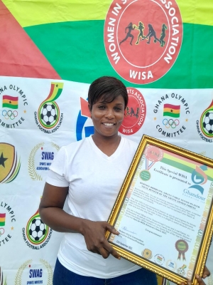 WISA Award winner Bernice Borquaye calls for frequent international matches for Table Tennis players