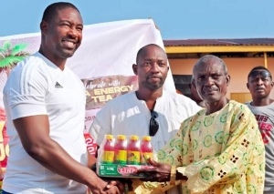 Chiefs and people of Teshie celebrate Homowo 2023 with Football Match supported by Lina Energy Tea