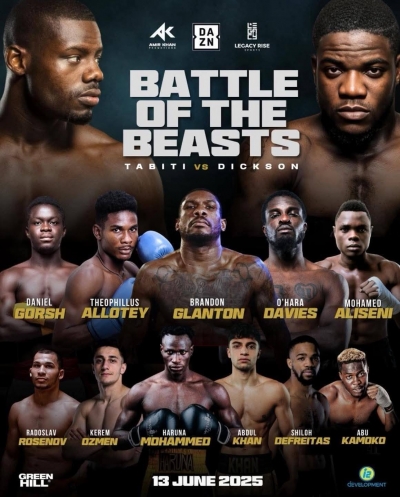 WBC Africa Bridger weight Championship: Jacob Dickson Versus Andrew Tabiti In Battle Of The Beasts