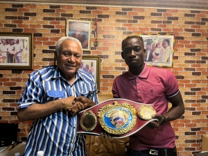 Team Laryea Calls On WBO Africa Representative Samir Captan