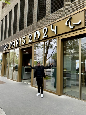 Ghanaian Nana Tuffour Okai represents Africa at Ministry for Europe and Foreign Affairs meeting ahead of 2024 Olympic Games