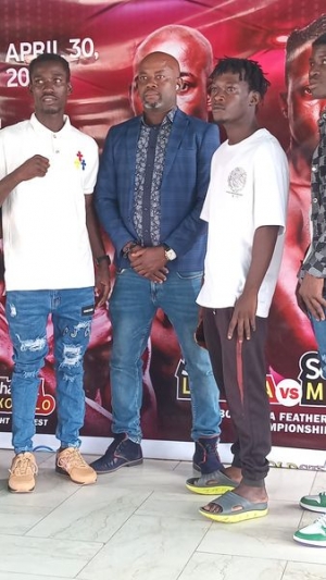 Who will party hard after the WBO Africa Featherweight bout, Solomon or John?