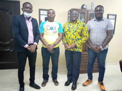 Mini Football Officials Call On GOC President
