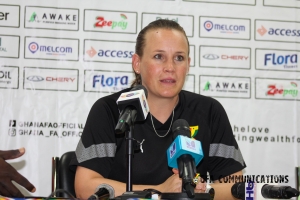 Coach Nora Hauptle wins 8th consecutive game as Benin lose by three goals to Ghana