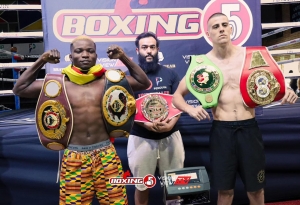 Boxing 5 Closes Off The Year With A Banger: Fourie Versus Wasiru