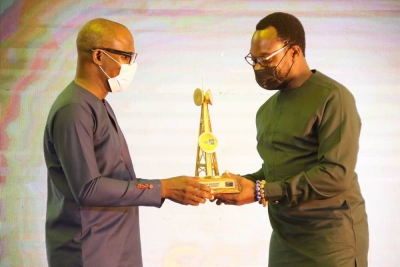Techgh24 Editor, Sammy Dowuona tops all at maiden MTN Bright Media Awards