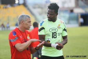 Chris Hughton&rsquo;s first training with Black Stars ahead of Angola double-header