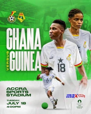 Women&rsquo;s Football: Ghana takes on Guinea in 2024 Olympic Games qualifier