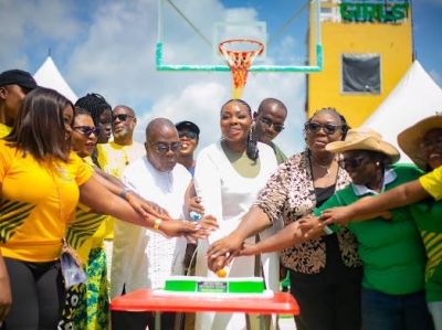 Aurora Legacy Project: Alumna Donates Multipurpose Basketball Court to Aburi Girls&rsquo; SHS