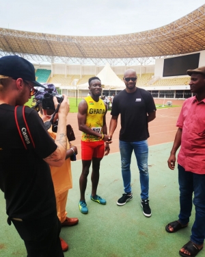 Aggreh And Boakye Win Tamale Meet Of GNPC Ghana Fastest Human 2023